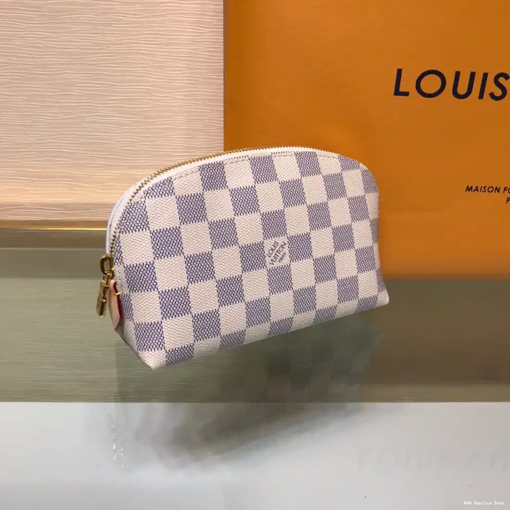 Aaa replica bags VUITTON POUCH LOUIS COSMETIC 0701